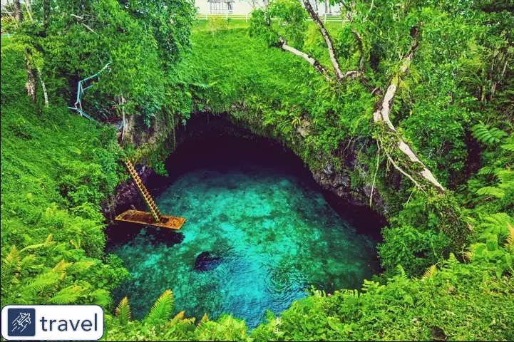 3. To Sua Ocean Trench (Samoa) สถานที่ท่องเที่ยวต่างประเทศ ธรรมชาติ